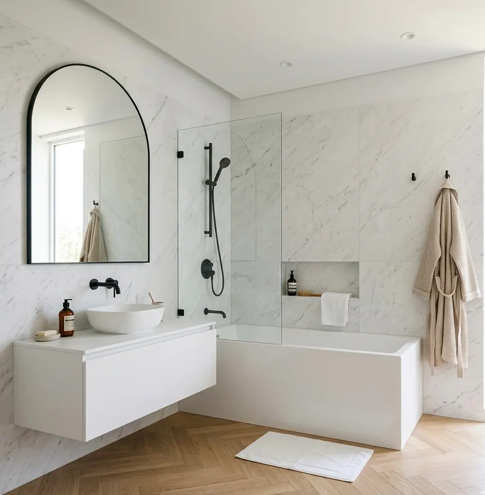 Bath Surround Panels in Wolverton